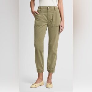 Seven For All Mankind NWT 26 Darted Boyfriend Jogger Pant in Army